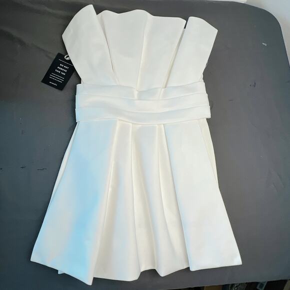 Retrofete Annette Strapless Mini Dress NWT Size S - Picture 5 of 7